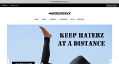 Desktop Screenshot of haterzstayback.com